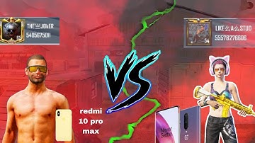 My friend challenged me for 1v1 custom and this happened ❤. watch till end 🔥|| #Redminote10promax