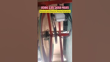 Manual and Electric Integrated Honey Extractor