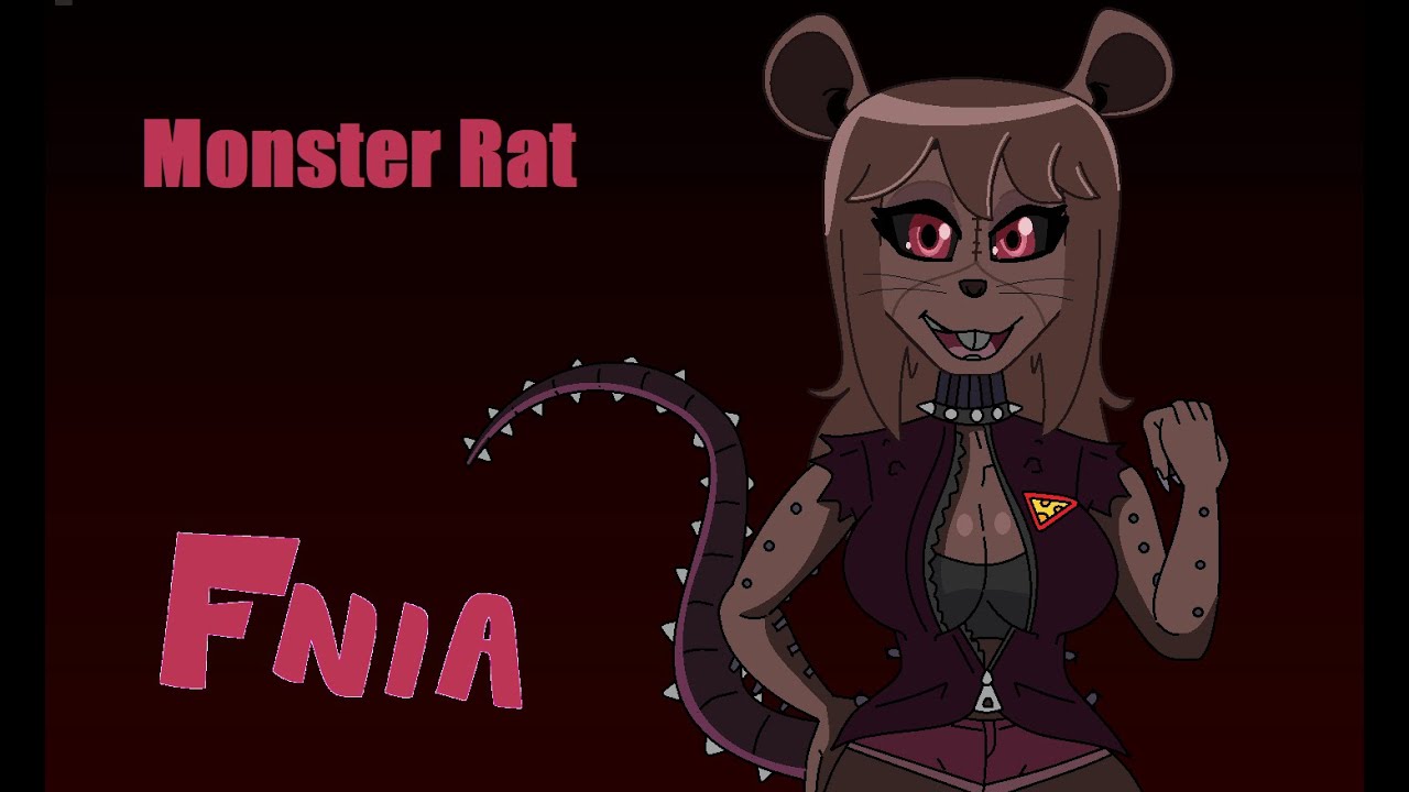 FNIA - Draw Anime Monster Rat (Five Nights at Candy's 3) - Y