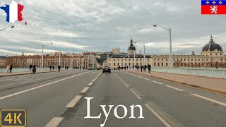 Driving Lyon France 🇫🇷 | 4K City Drive