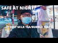 Seattle Chinatown/International District Night Walk | Best Milk Tea & Bubble Tea