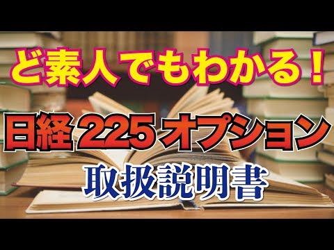 ド素人でも分かる初心者向け225先物オプション取引解説