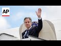 Blinken arrives in Moldova ahead of NATO meeting in Prague