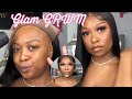 Transform With Me: 0-100 Hair & Makeup GRWM ft. BGMGirlHair| Glam Makeup for WOC| Lovevinni_