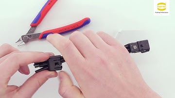 HARTING Han® 1 A Strain Relief - Assembly instruction