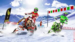 Snow Bike Race: Extreme Racing Tracks Rider screenshot 5