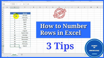 How to Number Rows in Excel in the Simplest Way