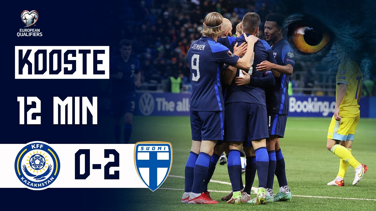Full Highlights (12 min.) | Kazakstan–Suomi 0–2 I FIFA World Cup 2022 -karsinnat I 12.10.2021