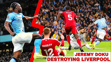 Watch Jérémy Doku DESTROYS Premier League Giants! ⚡ Quick Feet & Skills | Man City 3-0 Victory