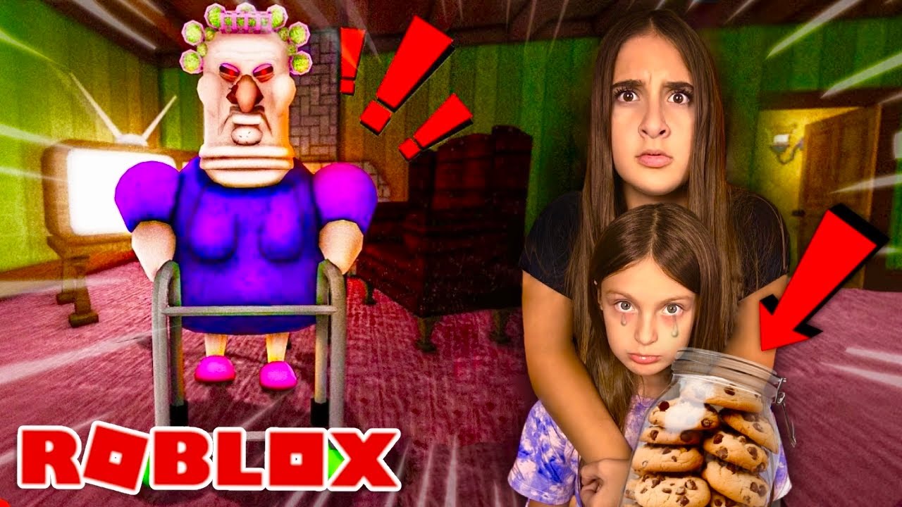SCAPPIAMO dalla NONNA PAZZA di ROBLOX 😱 Escapes Grumpy Gran in Roblox (Obby)