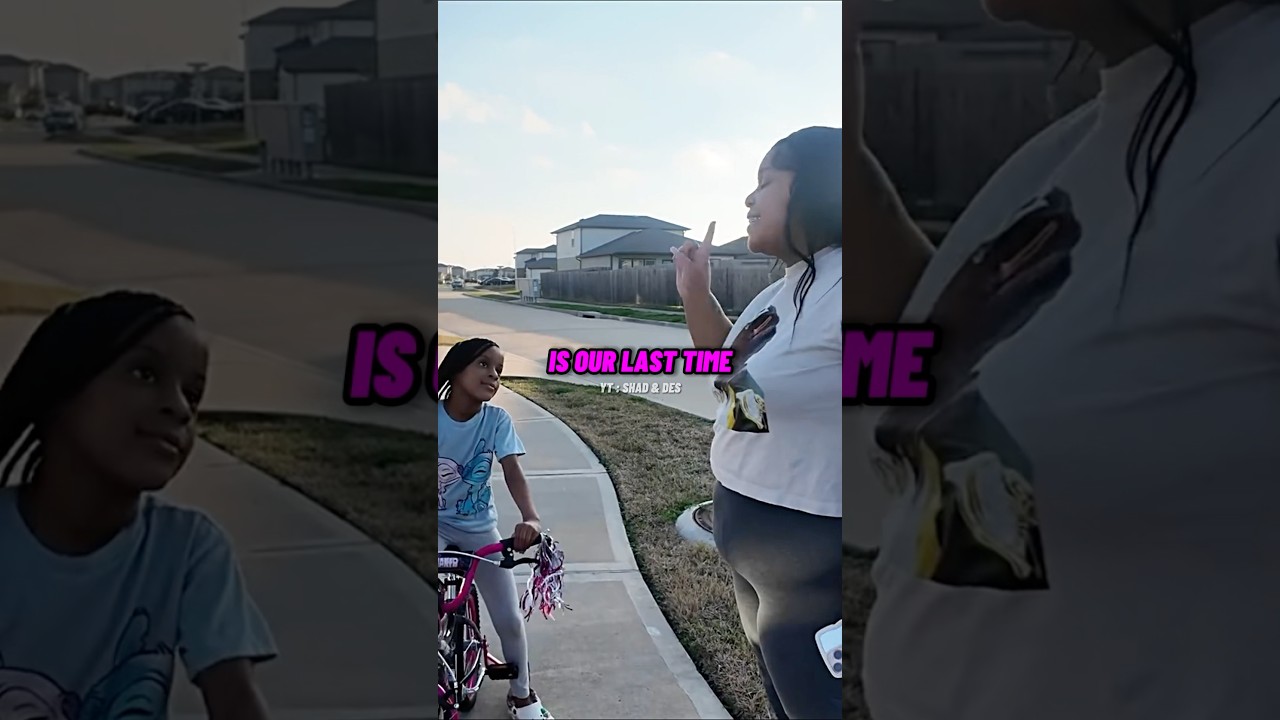 Wow Kordae Loves Her Brand New Bike!😳
