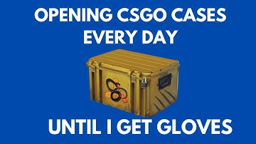 Opening CSGO cases everyday until I get Gloves (Day 6)