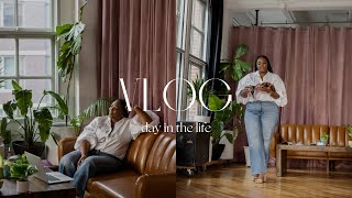 VLOG | Day In The Life Of A Content Creator, BTS shooting a campaign \& Apartment Updates