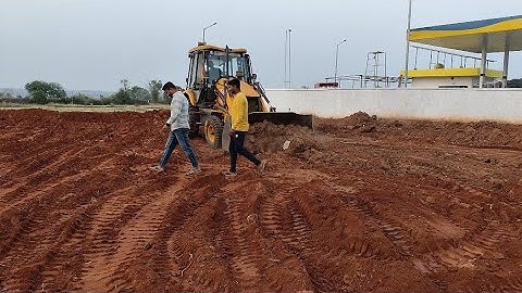 New JCB NXT 205 Excavator First Time Working in Field | First working Experience | JCB | Backhoes