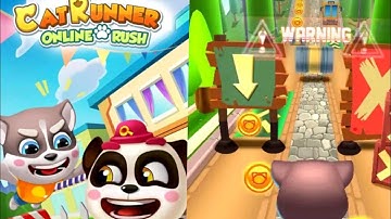 Cat Runner: Decorate Home Game| Tom Gold Run game| Subway Cat run game..
