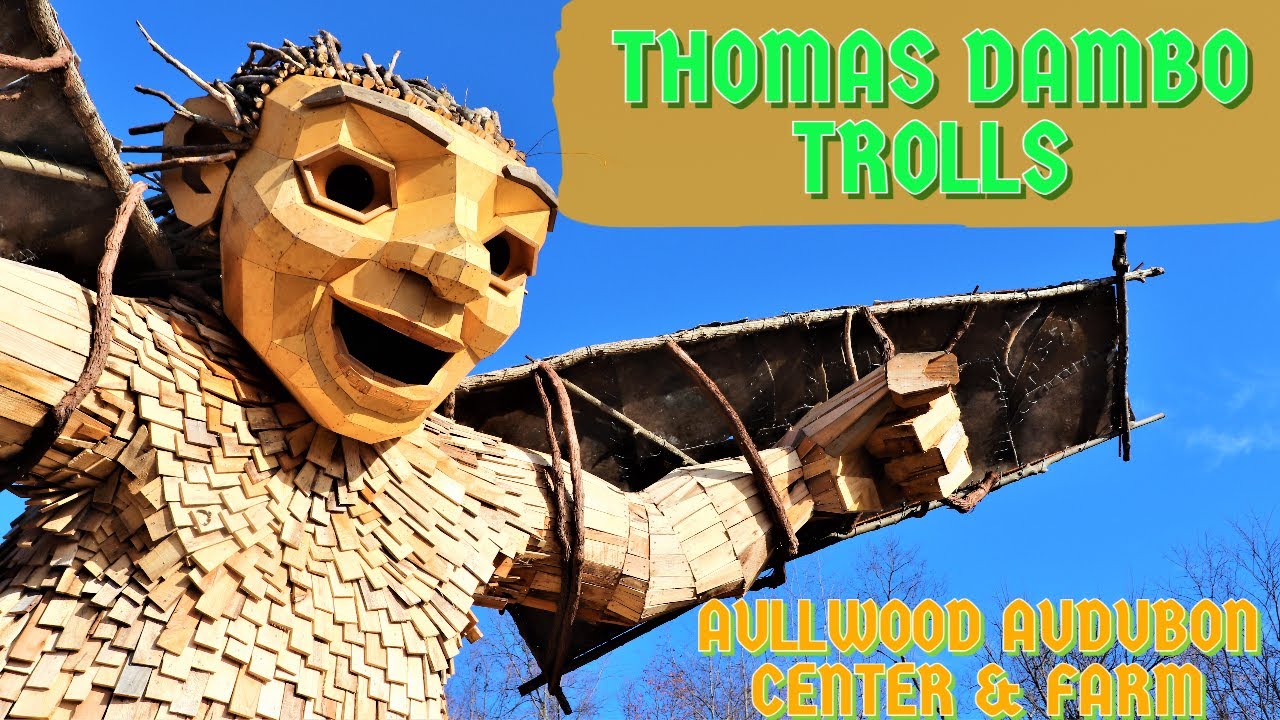 Thomas Dambo Trolls at Aullwood Audubon Center & Farm - The Troll That Hatched an Egg - Dayton, Ohio