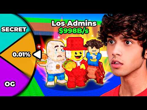 0.01% WHEEL Chooses My Brainrots…