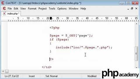 PHP Tutorials  Dynamic pages Part 1