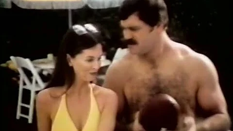 Larry Csonka Schick Commercial 1978