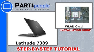 Dell Latitude 7390 (P29S002) WLAN Card How-To Video Tutorial