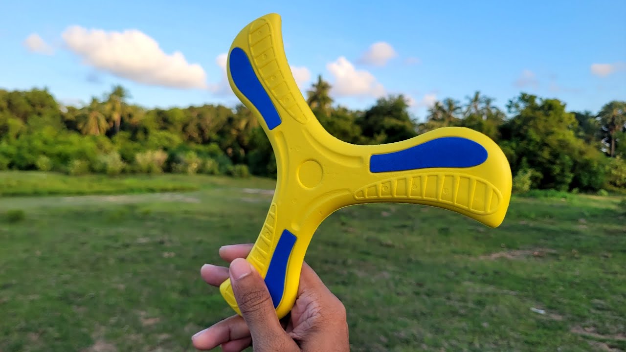 How to Throw Boomerang | Parent-Child Interactive Outdoor Toy - Unboxing