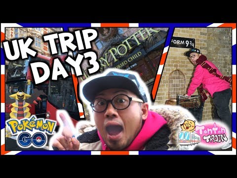 【Pokémon GO in UK】Harry Potter Tour in London! ハリーポッターツアー行ってきた!【イギリスで ポケモンGO】