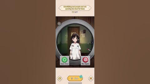 Brain Puzzle Tricky Quest Level 64 - Identifying Bad People and Not Opening The Door- Peephole Shock