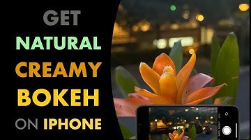 IPHONE PHOTOGRAPHY: GET REAL DSLR-STYLE BOKEH (No Portrait Mode Needed!)