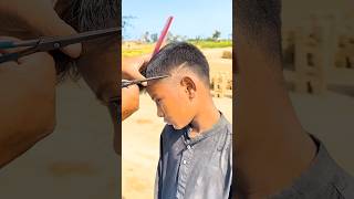 This Barber Cuts Hair So Clean Without Trimmer You’ll Doubt #shorts