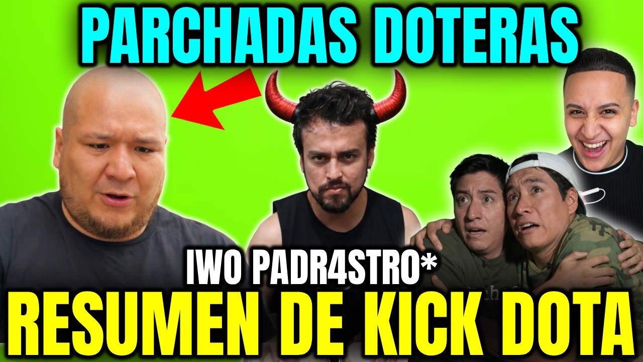 🔥PARCHADAS DOTERAS🔥KINGTEKA SE MECHA CON CARLITOS TV😲IWO PADRASTR0🤣RESUMEN DE KICK DOTA🤣