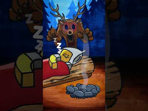 Saved by The Sun (99 Nights in the Forest) Paper Animation Meme #99nightintheforest #roblox