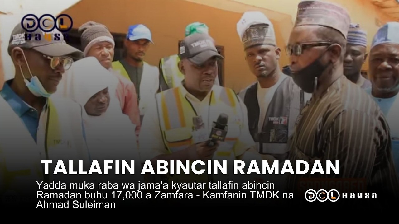 Yadda TMDK na Ahmad Suleiman ya raba buhu 17,000 na tallafin Ramadan ga jama'a a Zamfara