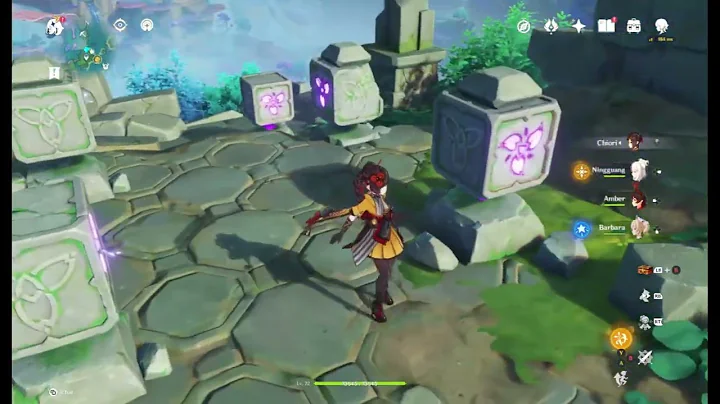 Genshin Impact Genshin Impact (The 9 block puzzles of watatsumi island pt.2 and 3)