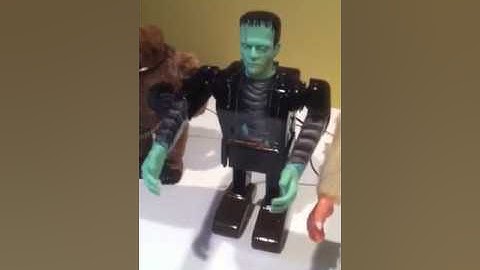 Marx Frankenstein, Yeti, and Mighty Kong battery ops