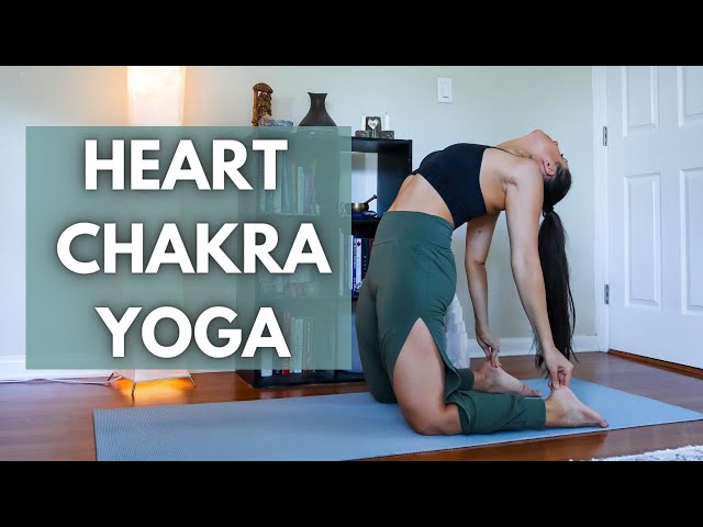 Heart Chakra Yoga: Yoga For Self Love ~ Heart Opening Yoga Flow ❤️  (Intermediate) - YouTube