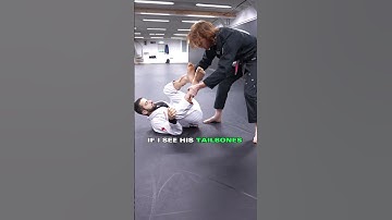 How to Pass Flexible Guards in Jiu Jitsu! #shorts #bjj #brazilianjiujitsu #trending