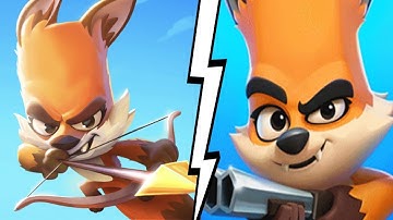 Zooba - Gameplay Walkthrough Part 4 - Nix The Fox Solo Run ( ios, Android)