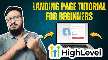 GoHighLevel Landing Page Tutorial For Beginners