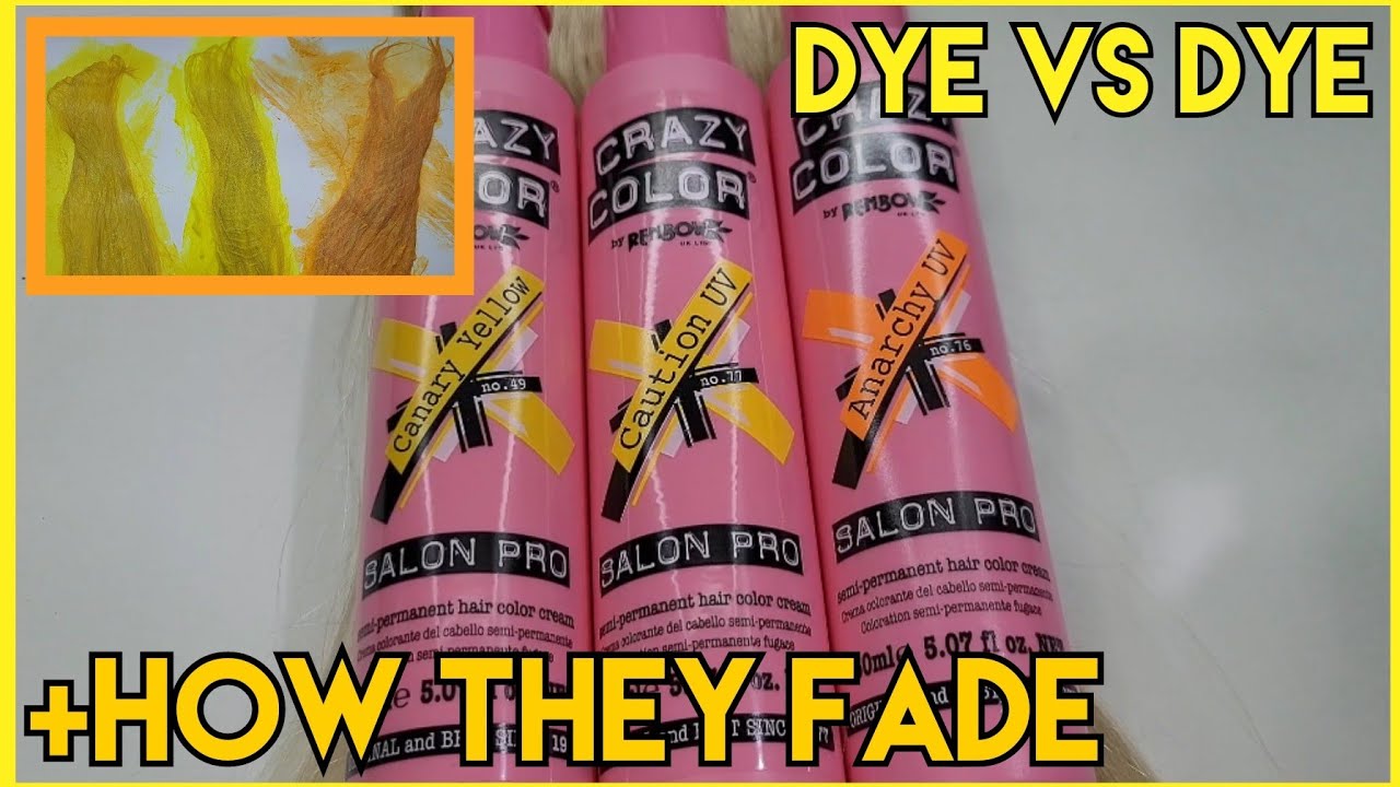 Dye VS Dye - Crazy Color Yellows