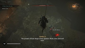 AC Valhalla Flying Kick to the dog face