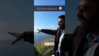 Santorini ippadi dhaan uruvaanadhu 😳🌋 | Greece #shorts