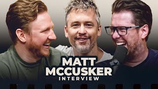 Matt McCusker Wishes he could have a Pep Talk From Bob Saget - Full Interview