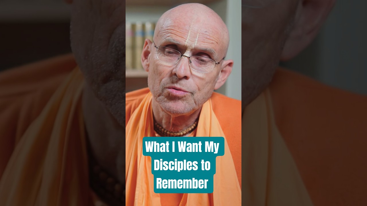 What I Want My Disciples to Remember