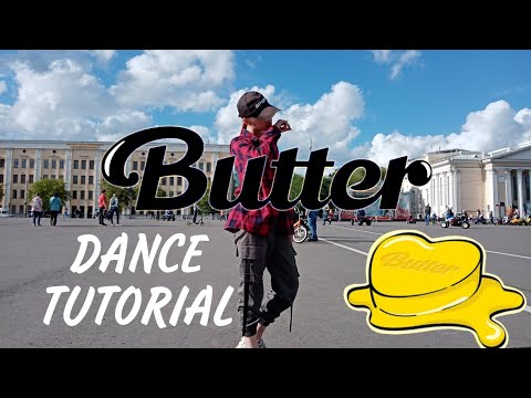 BTS (방탄소년단) "BUTTER" DANCE TUTORIAL (SLOW + MIRROR) BY DanceV