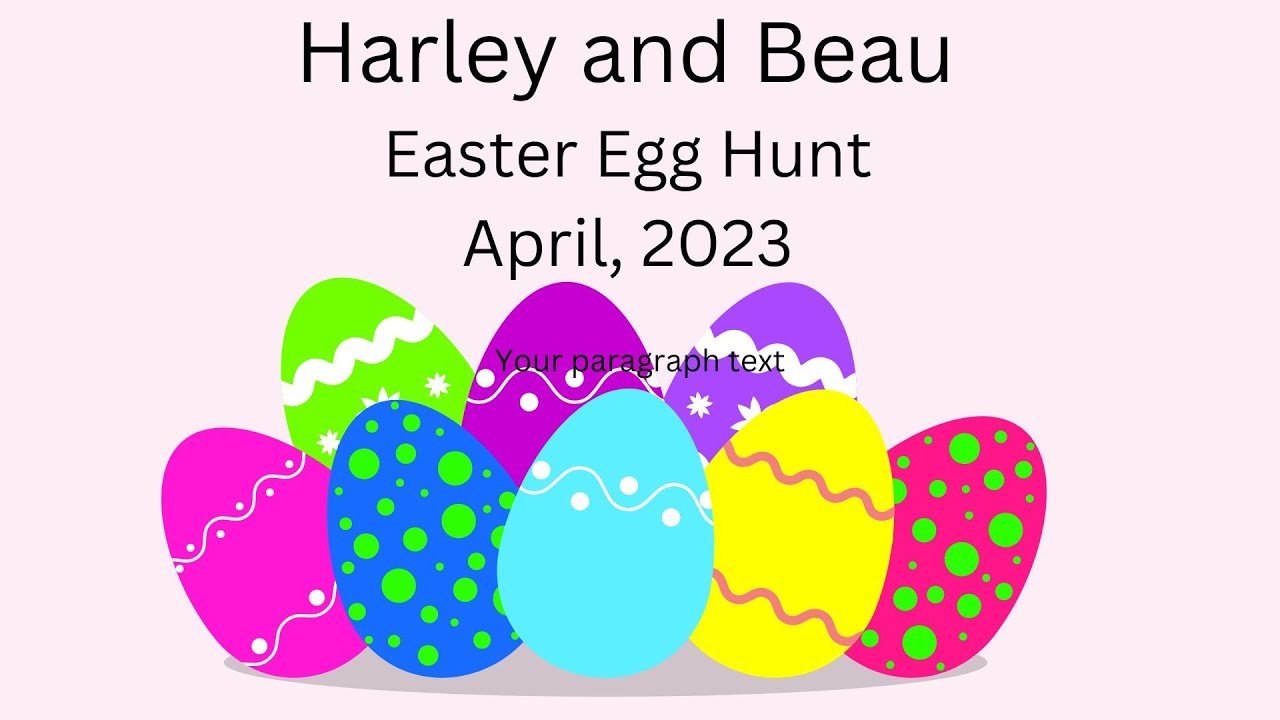 Easter Egg Hunt - Cavalier King Charles Spaniel - Dog Egg Hunt