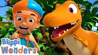 Pet T-Rex Blippi Wonders Kids Cartoons Party Playtime