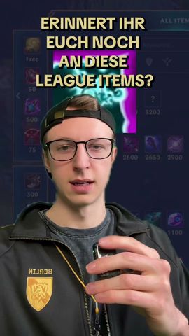 Erinnert ihr euch noch an DIESE League Items?