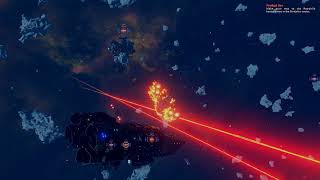 Between the Stars, 2023, gameplay, new update beta add, space battle screenshot 4