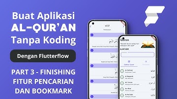 Tutorial #flutterflow Indonesia | Buat aplikasi Qur
