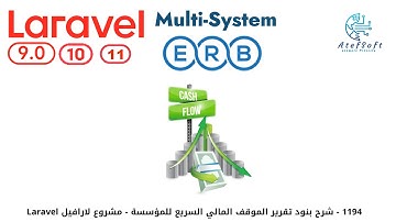 1194 - شرح بنود تقرير الموقف المالي  للمؤسسة - مشروع لارافيل  Laravel